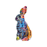 Maxbell Rabbit Statue Resin Sculptures Outdoor Ornaments Indoor Photo Props Window Standing