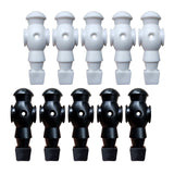 Maxbell 10 Pieces Table Soccer Men Player Foosball Table Parts Soccer Table Player