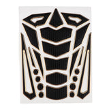 Max Anti-Slip Tank Pad Knee Protectors Gas Tank Stickers for Motorcycle Golden