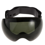 Maxbell Snowboard Snowmobile Pro Ski Snow Goggles Anti Fog UV Double-Lens Dark Brown