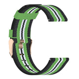 Maxbell Quick Release Replace Watch Band for Fitbit versa2/1/lite Black+Ligth Green