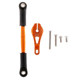 Max Aluminum Servo Horns & Rod Ends Steering Arm for TRX4 1/10 RC Car   Orange