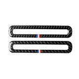 Maxbell Carbon Fiber Car Door Air Outlet Vent Trim Sticker for Ford Mustang 15 16 17
