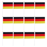Maxbell 12PCS Flag Flags Banner Hand Waving Flag National Pride Flag Germany