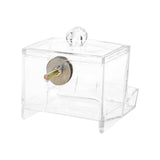 Maxbell Portable Rutin Chicken Feeder Acrylic for Poultry Farm Feeding Accessories with screws
