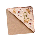 Maxbell Handmade Corner Bookmark Corner Book Marks Page Clip for Kids Men Gifts Letter R