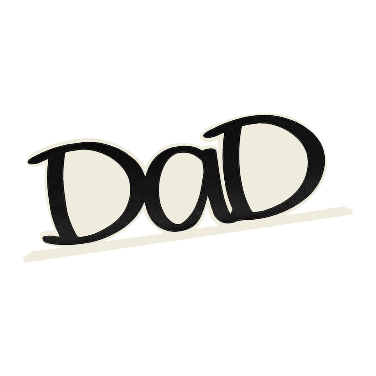 Maxbell Photo Frame Father's Birthday Gift Tabletop Ornament Dad Image Picture Frame Black