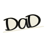 Maxbell Photo Frame Father's Birthday Gift Tabletop Ornament Dad Image Picture Frame Black