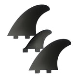 Maxbell 3Pcs Surfboard Fin Quick Release Surfing Fin for Accessory without Hole