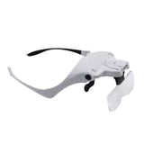 Maxbell Head Magnifier Adjustable Headband for Painting Electronic Repair Sewing