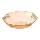Maxbell Resin Serving Dish Wedding and Party Plates for Home Table Centerpiece Decor Aureate