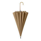Maxbell Long Handle Umbrella Rain Umbrellas Travel Umbrella Lightweight for Climbing Champagne Yellow