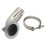 Maxbell Turbo Exhaust Downpipe Elbow 90 Degree & Hy35 HX He351 V-band Flange Clamp