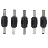 Maxbell Plastic+Nickel Audio Video RCA Male to Male Adapter Coupler Connector