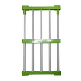 Max Wardrobe Closet Storage Rack Layered Partition Board Shelf  Green 50-80cm