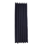 Max Blockout Curtain Eyelet Ring Room Darkening Window Drape Navy Blue 100x130cm