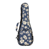 Maxbell Ukelele Carrying Case Nylon for Soprano Concert Tenor Thick Padded 23inch Blue