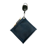 Maxbell PU Golf Ball Cleaning Towels Golf Club Head Wiping Cloth for Exercise Sports Dark Blue