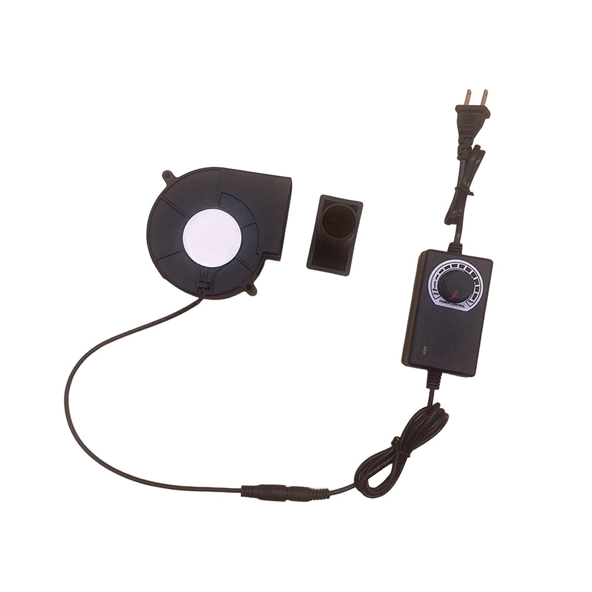 Maxbell BBQ Blower Electric BBQ Fan DC 12V for barbecue camping Fire Bellow Cooking Set B