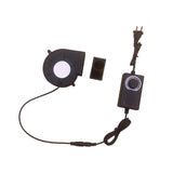 Maxbell BBQ Blower Electric BBQ Fan DC 12V for barbecue camping Fire Bellow Cooking Set B