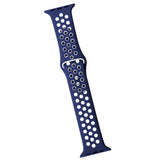 Maxbell Dual-color button Silicone Watchband for Apple iWATCH1234 42/44MM 4