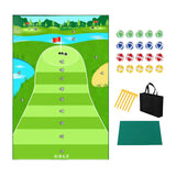 Maxbell Golf Hitting Mat Practice Mat Golf Game Set for Backyard Beginners Equipment sponge mat nail