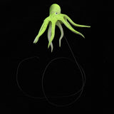 Maxbell Lifelike Artificial Octopus Glowing Aquarium Decoration Ornament Yellow