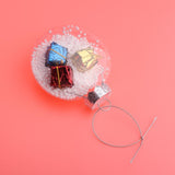 Max Clear Round Christmas Snow Ball Refillable Xmas Bauble Tree Ornament