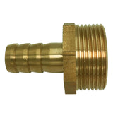 Max Brass Barbed Hose Fitting Connector Adapter Male Pipe 19mm Barb Dia