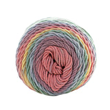 Maxbell 5 Strands Rainbow Yarn Braided Rope Cord Knitting Handmade for Sweater A