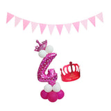 Max Maxb Happy Birthday Latex Balloons Number Column Stand Balloon Party Decor 5