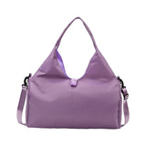 Maxbell Portable Women Gym Bag Sports Duffel Bag Luggage Bag for Outddor Workout Purple