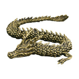 Maxbell Antique Snake/Dragon Statue Collectibles Feng Shui Figurine for Office Shelf Dragon Figurine