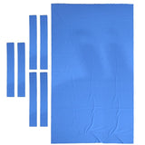 Maxbell 9 ft Wool Billiard Pool Table Cloth 9ft Pool Table Felt Accessories Blue