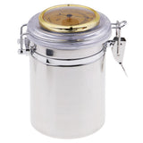 Max Stainless Steel Tobacco Can Humidor Humidifier Seal Moisture Pot Capacity