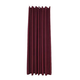 Max Blockout Curtain Eyelet Ring Room Darkening Window Drape Wine Red 140x245cm