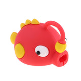 Maxbell Cute Fish Animal Anti-break USB Data Charger Cable Saver Protector red