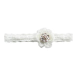 Max Maxb Wedding Bridal Lace Flower Leg Garter Thigh Ring Bridal Shower White
