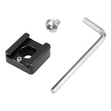 Maxbell Cold Shoe Mount Adapter Base Aluminum Alloy for Slr Camera Flash Light