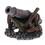 Max Aquarium Ornaments Reptile Hide Cave for Fish Tank Landscape Decoration