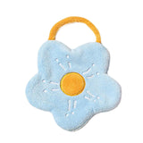 Maxbell Hand Towel with Hanging Quick Drying Absorbent for Bedroom Washable Reusable Blue