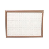 Maxbell Rings Display Tray Storage Rack Rings Showcase for Bedroom Decor Beige