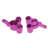 Max 166012 06045 Rear Steering Hub Carrier L/R for 1/10 HSP 94166 RC Cars Purple