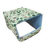 Maxbell Bottomless Nest Sleeping Winter Warm Hamster House for Small Animal Squirrel Green