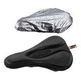 Maxbell Comfort Bike Saddle Cushion Pad Breathable Non Slip Saddle Cycling Parts Black