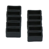 Maxbell 10Pcs Multisize Siliccone Watch Band Replacement Sport Bracelet 22MM