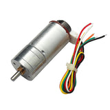 Maxbell Reducer Gear Motor With Magnetic Coded Disc Encoder Tachomotor DC12V 1930RMP
