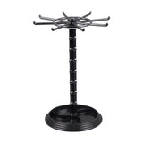 Maxbell Necklace Organizer Hanging Rack Rotation for Scrunchie Bracelets Chains Tall Black