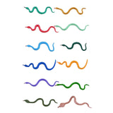 Maxbell 12Pcs Realistic False Snakes for Props Party Favors Boys and Girls