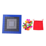 Maxbell Line 4 Four Classic Toy Game  Four Checkers for Family Friends Fun